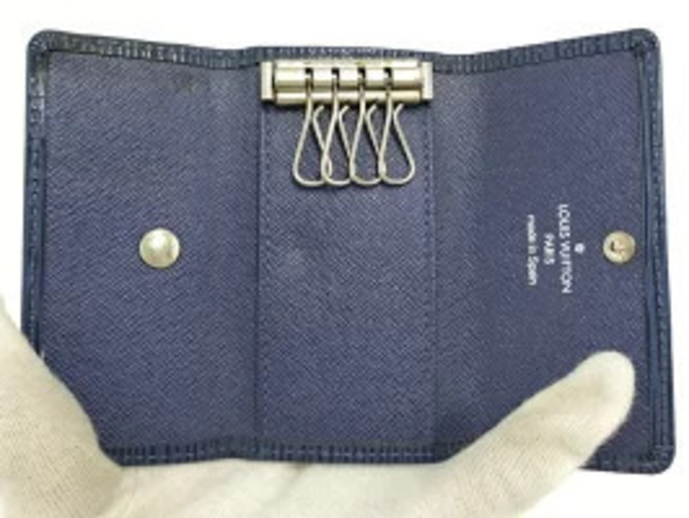 LOUIS VUITTON Case Multicles Epi Leather Toledo Blue - Picture 6 of 9